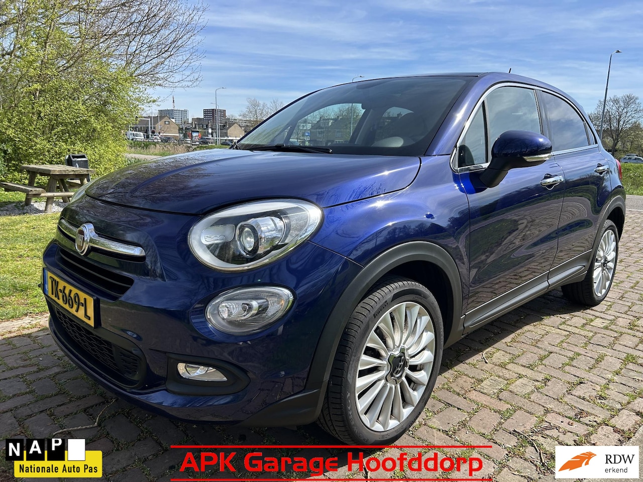 Fiat 500 X Cross - 1.4 Turbo MultiAir Opening Edition 81000 km Pano - AutoWereld.nl