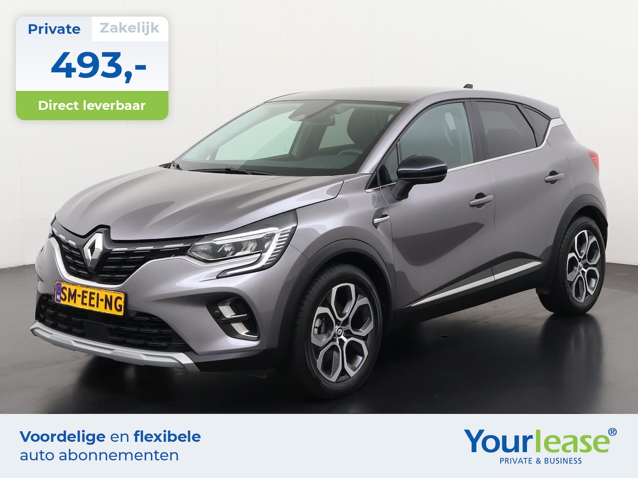 Renault Captur - 1.6 E-Tech full hybrid 145 techno | All-in 493,- Private Lease | Direct uit voorraad - AutoWereld.nl
