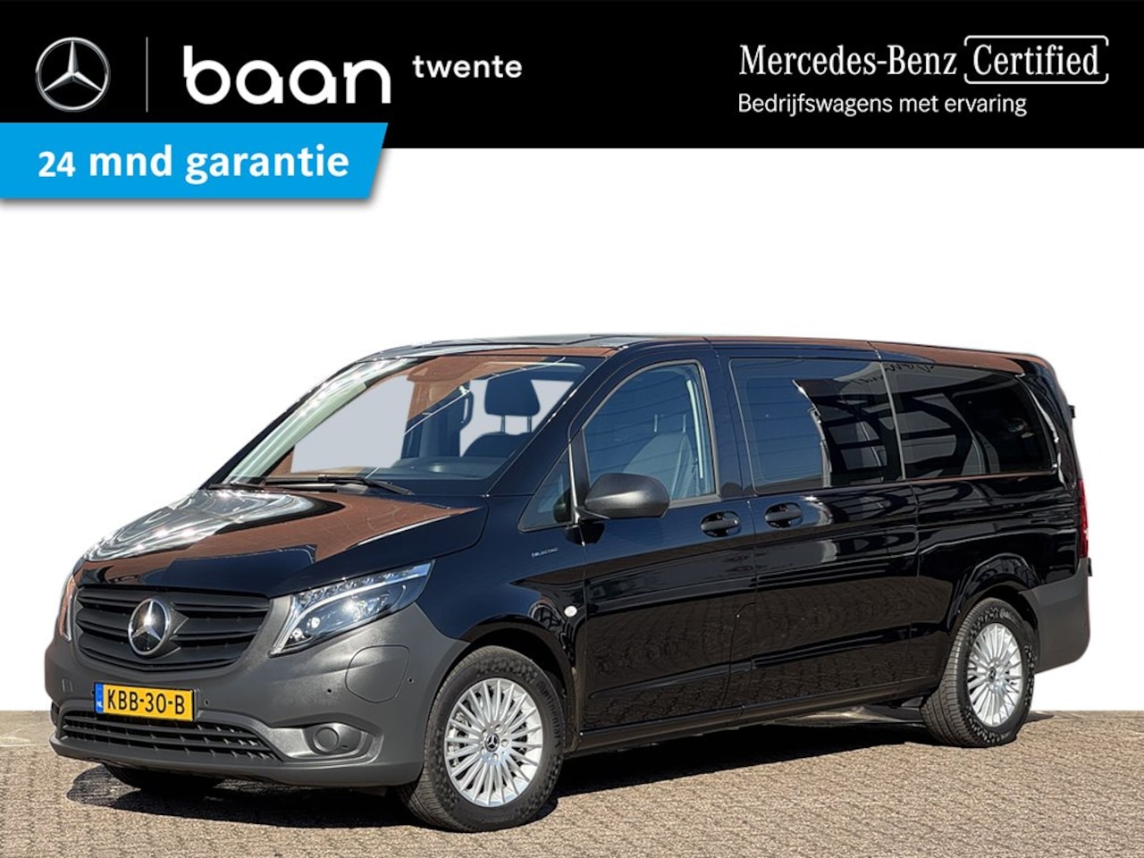 Mercedes-Benz eVito Tourer - 129 PRO L3 | Dubbel Cabine | WLTP 360 km | LED | Elektr. deuren | Certified 24 mnd garanti - AutoWereld.nl