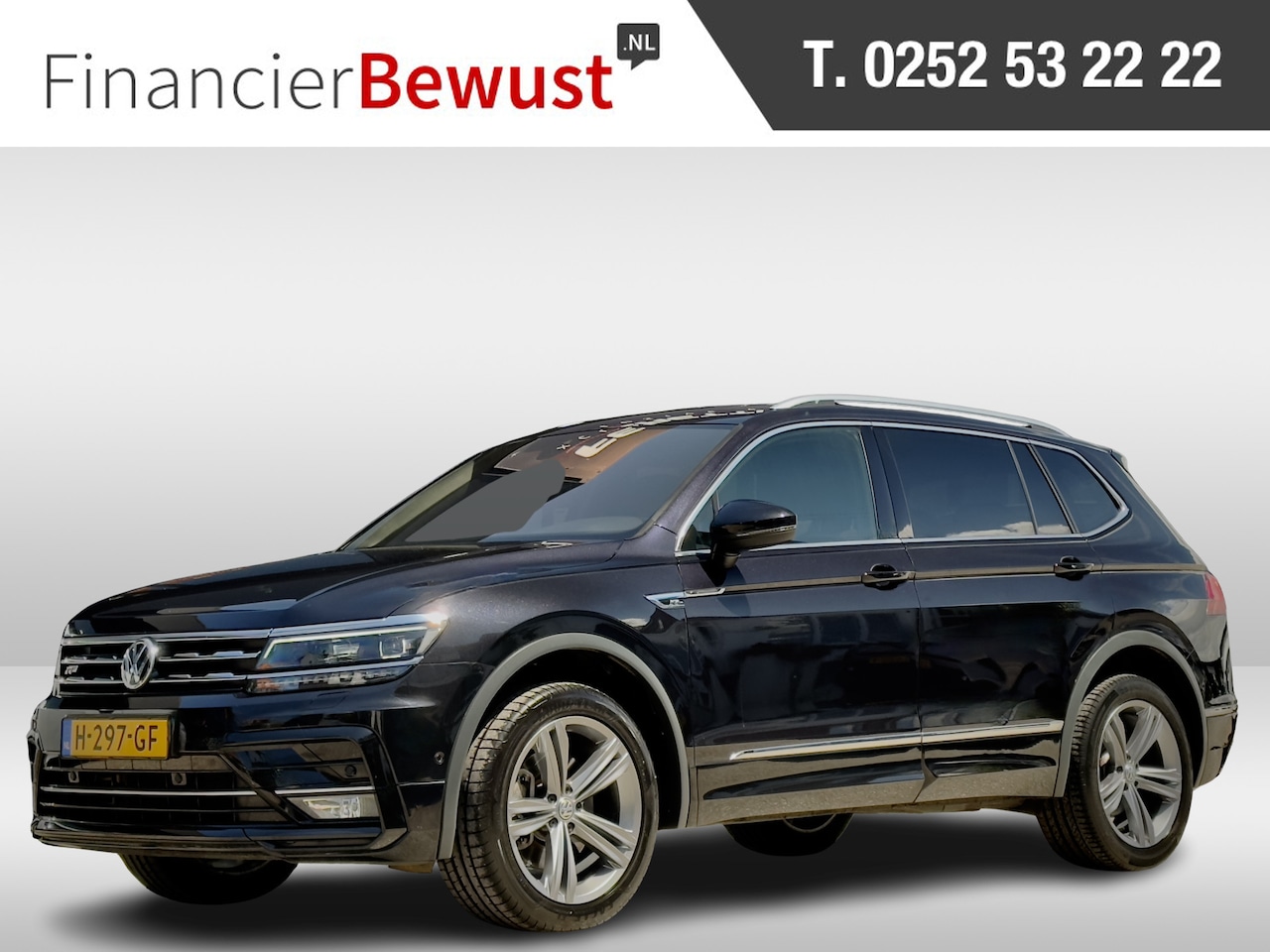 Volkswagen Tiguan Allspace - 2.0 TSI AUT7 4MOTION HIGHLINE R-LINE 191PK. NAVI CAMERA DIGI-DASH APPLE-CARPLAY LED LMV PD - AutoWereld.nl