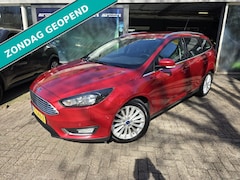 Ford Focus Wagon - 1.0 Titanium | 2E EIGENAAR | 12MND GARANTIE | NAVI | PDC | LMV | TREKHAAK |