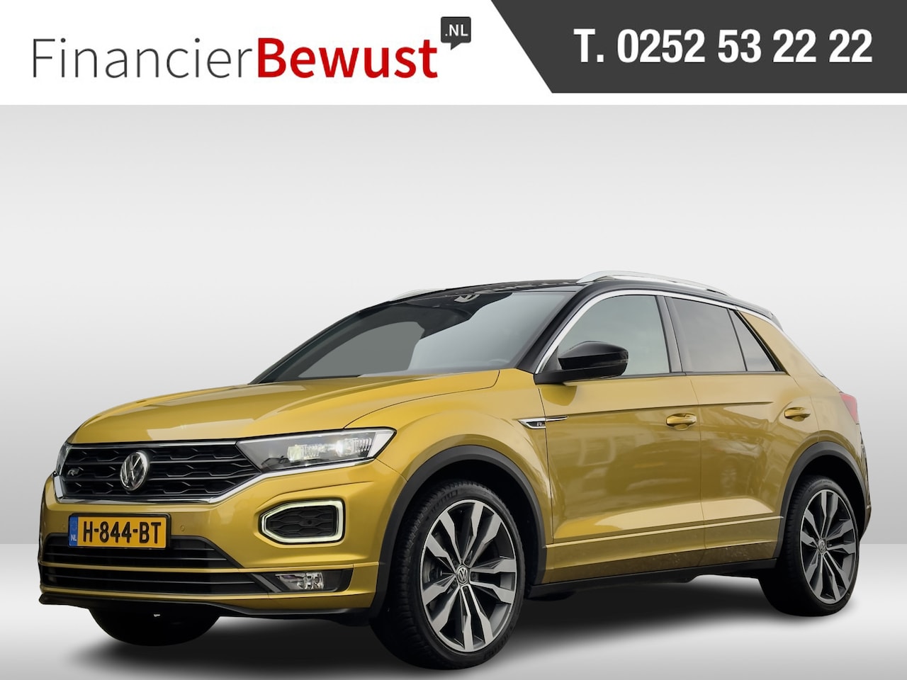 Volkswagen T-Roc - 1.5 TSI AUT7 R-LINE-SPORT NAVI CAMERA DIGI-DASH LED LMV PDC - AutoWereld.nl