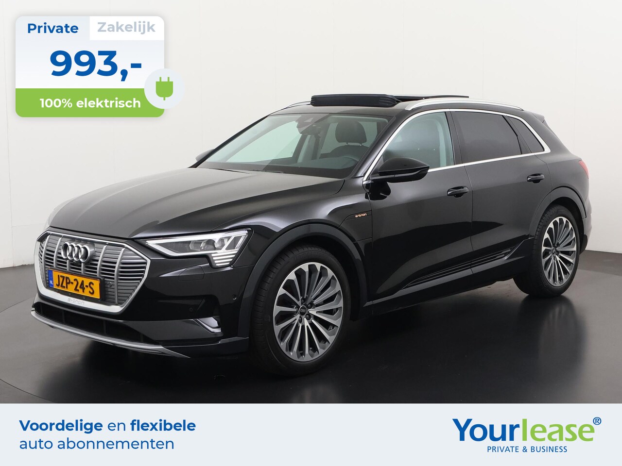 Audi e-tron - 55 quattro Advanced edition Plus 95 kWh | All-in 993,- Private Lease | Direct uit voorraad - AutoWereld.nl
