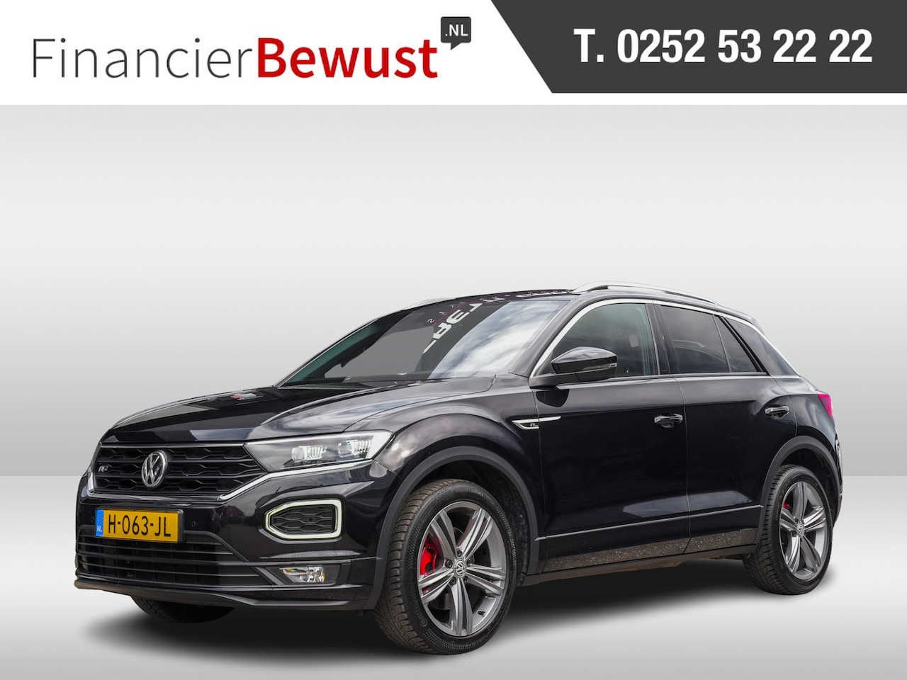 Volkswagen T-Roc - 1.5 TSI AUT7 R-LINE SPORT PANODAK NAVI DIGIDASH APPLE.CARPLAY 18INCH.LMV PDC ORG.121d.KM!! - AutoWereld.nl