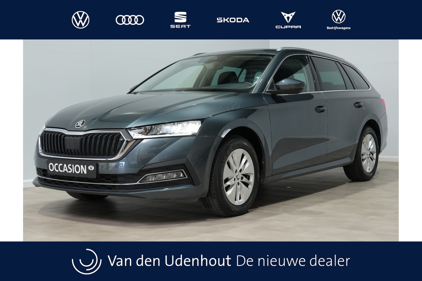 Skoda Octavia Combi - 1.0 TSI 110pk Business Edition Navigatie Camera PDC Privacy glass - AutoWereld.nl