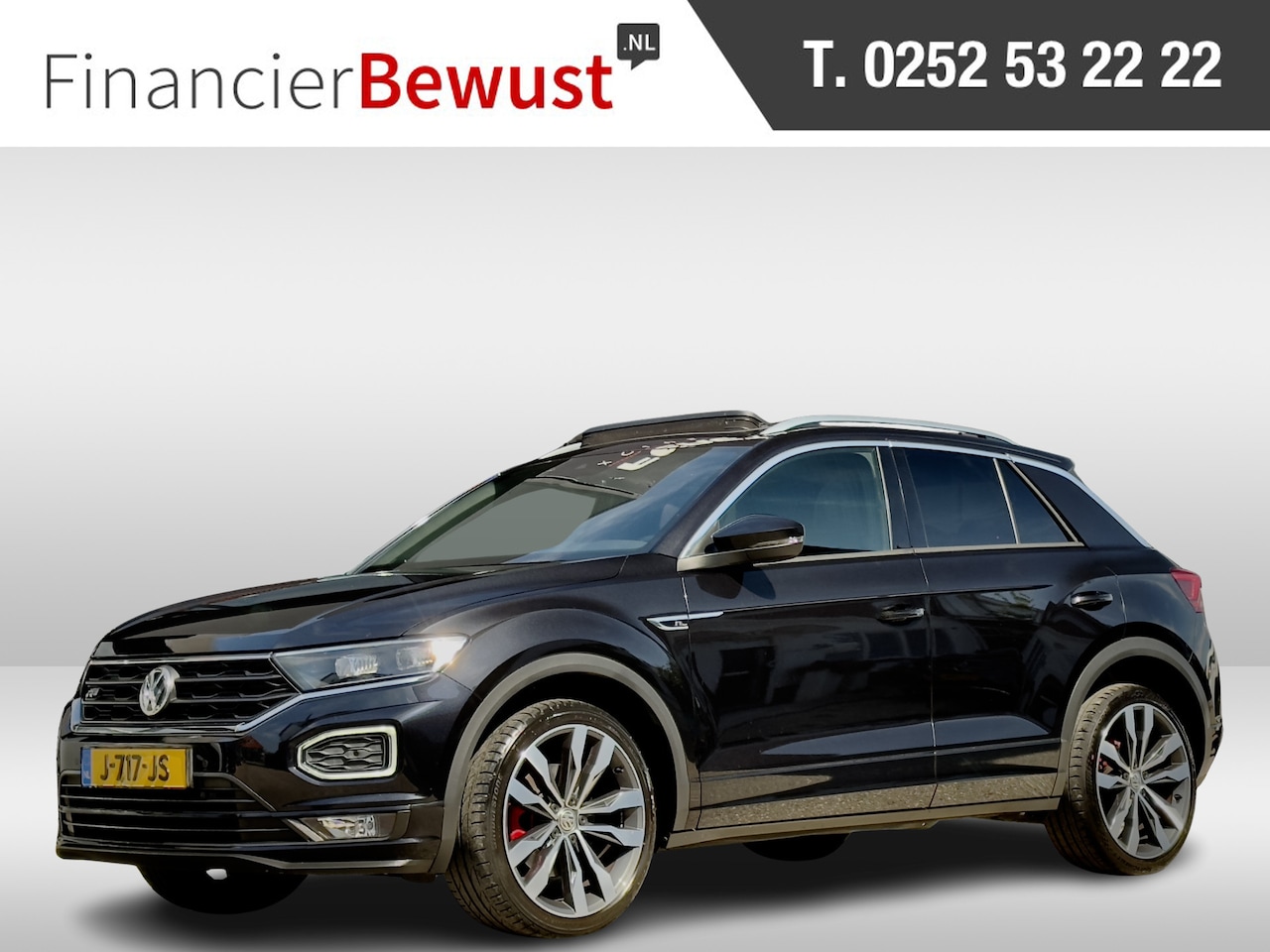 Volkswagen T-Roc - 1.5 TSI AUT7 SPORT 2X R-LINE 104D.KM PANODAK 20 INCH-LMV NAVI CAMERA DIGI-DASH APPLE-CARPL - AutoWereld.nl