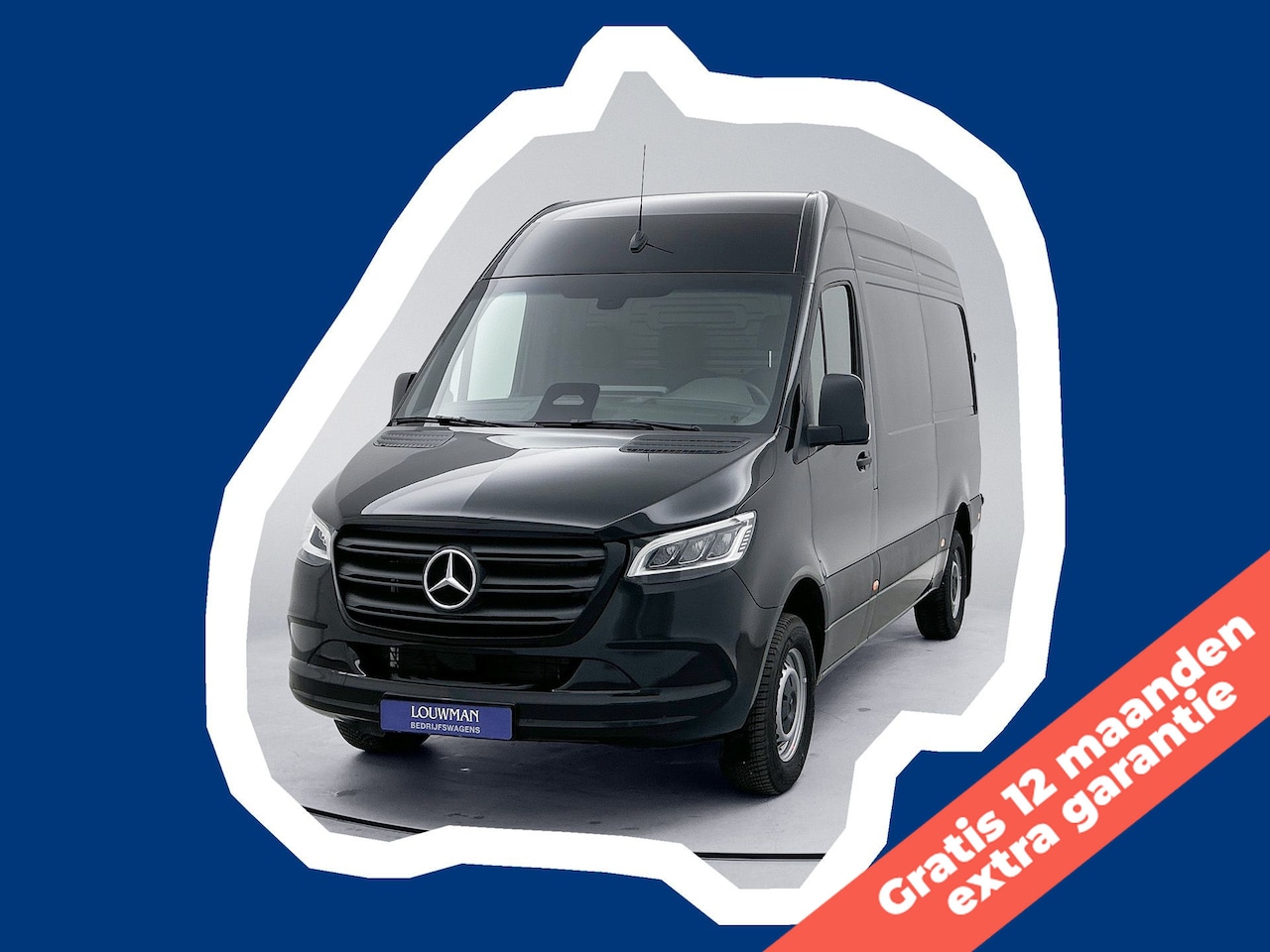 Mercedes-Benz Sprinter - 317 1.9 CDI L2H2 3500KG trekgewicht BPM-Vrij Gratis 12 Maanden Extra Garantie Navigatie LE - AutoWereld.nl