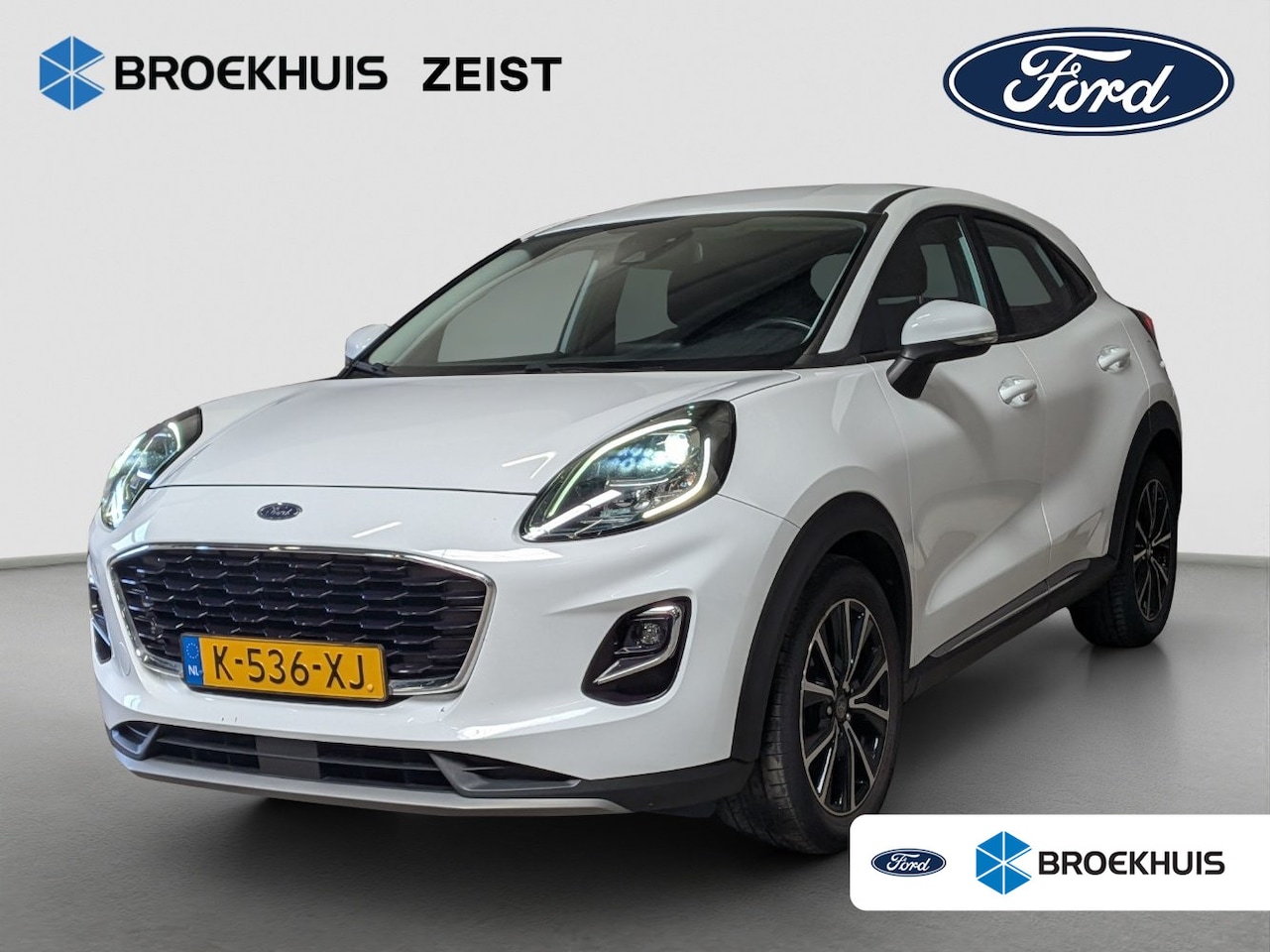 Ford Puma - 1.0 EcoBoost Hybrid Titanium | Dealer o.h. | Trekhaak | LED verlichting | Cruise control - AutoWereld.nl
