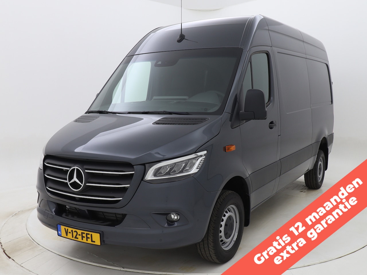 Mercedes-Benz Sprinter - 319 1.9 CDI 366 L2H2 9G-Automaat Gratis 12 Maanden Extra Garantie Nieuw BPM Vrij LED Navig - AutoWereld.nl