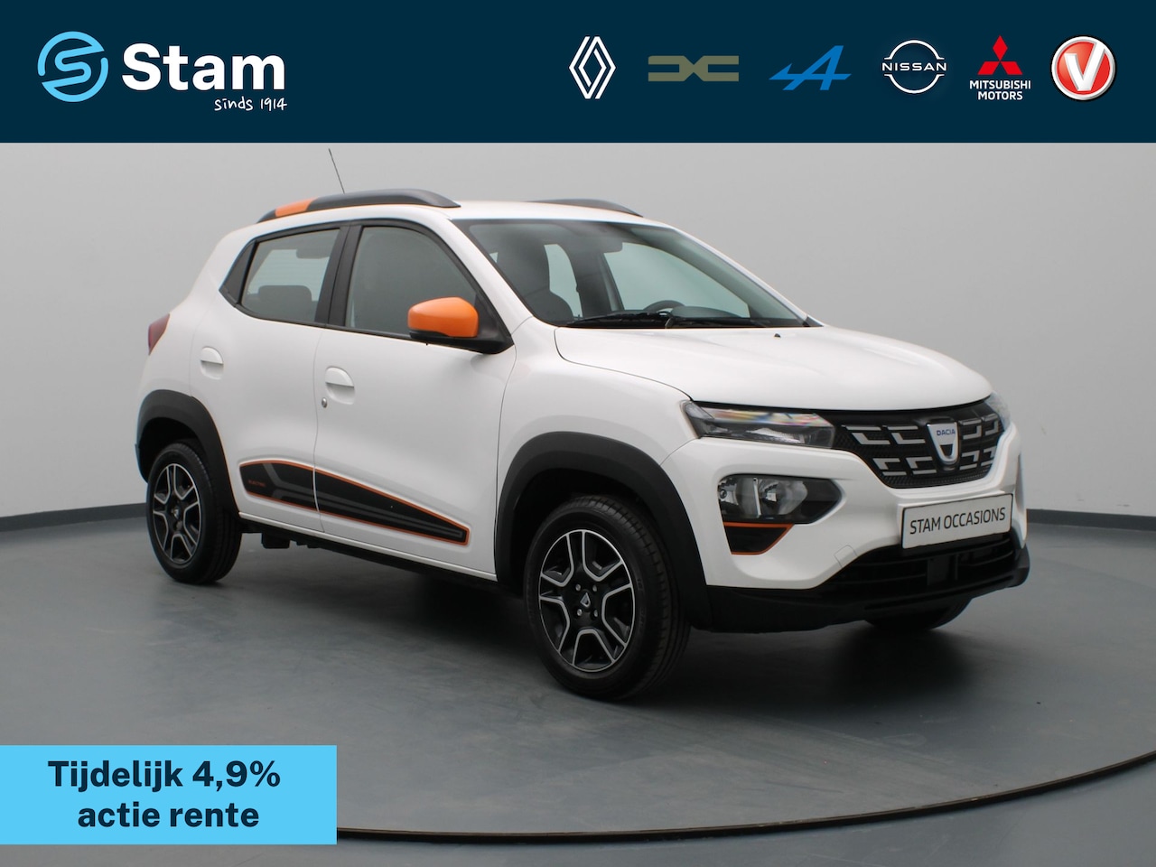 Dacia Spring - Comfort Plus 27 kWh Airco | Camera | Navi | Parkeersens. achter - AutoWereld.nl