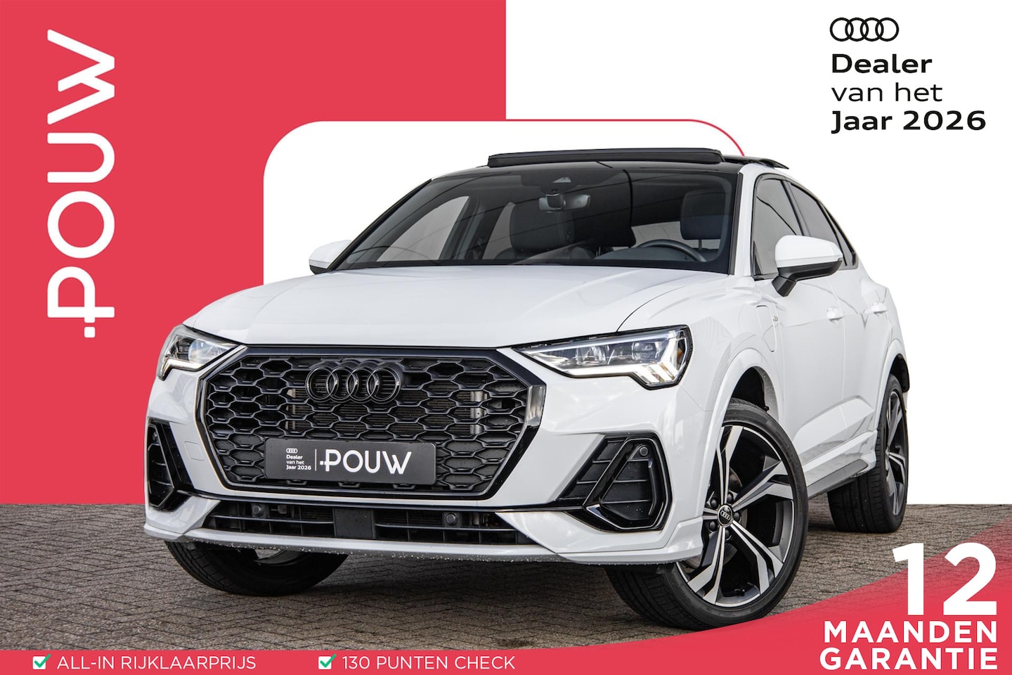 Audi Q3 Sportback - 45 TFSIe 245pk S Edition | 20" LMV | Panoramadak | Sonos | Ambianceverlichting | Carbon - AutoWereld.nl