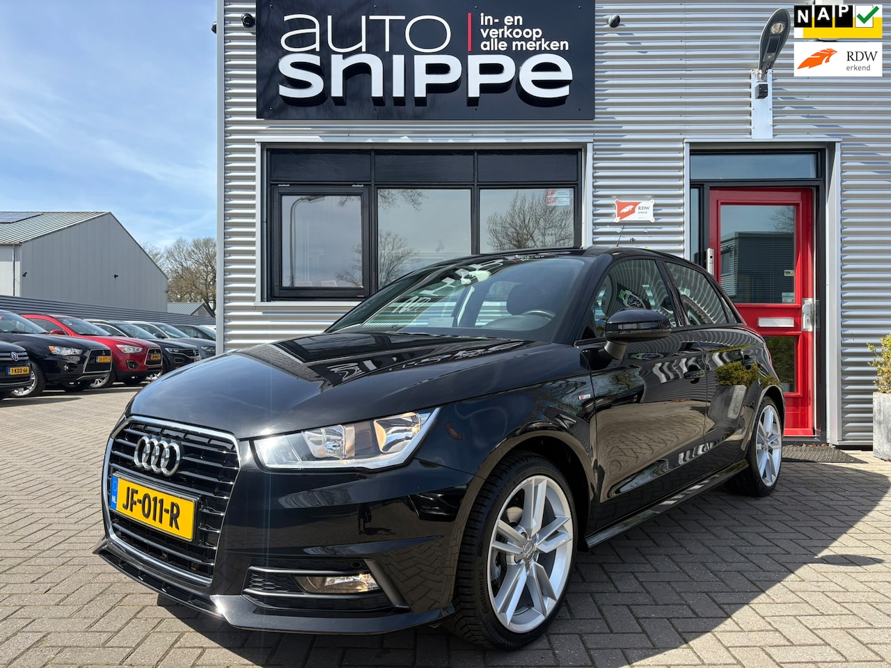 Audi A1 Sportback - 1.0 TFSI Adrenalin -5DRS-S LINE-AIRCO-CRUISECONTROL-NAVI-BLUETOOTH-ISOFIX-ORIGINEEL NEDERL - AutoWereld.nl