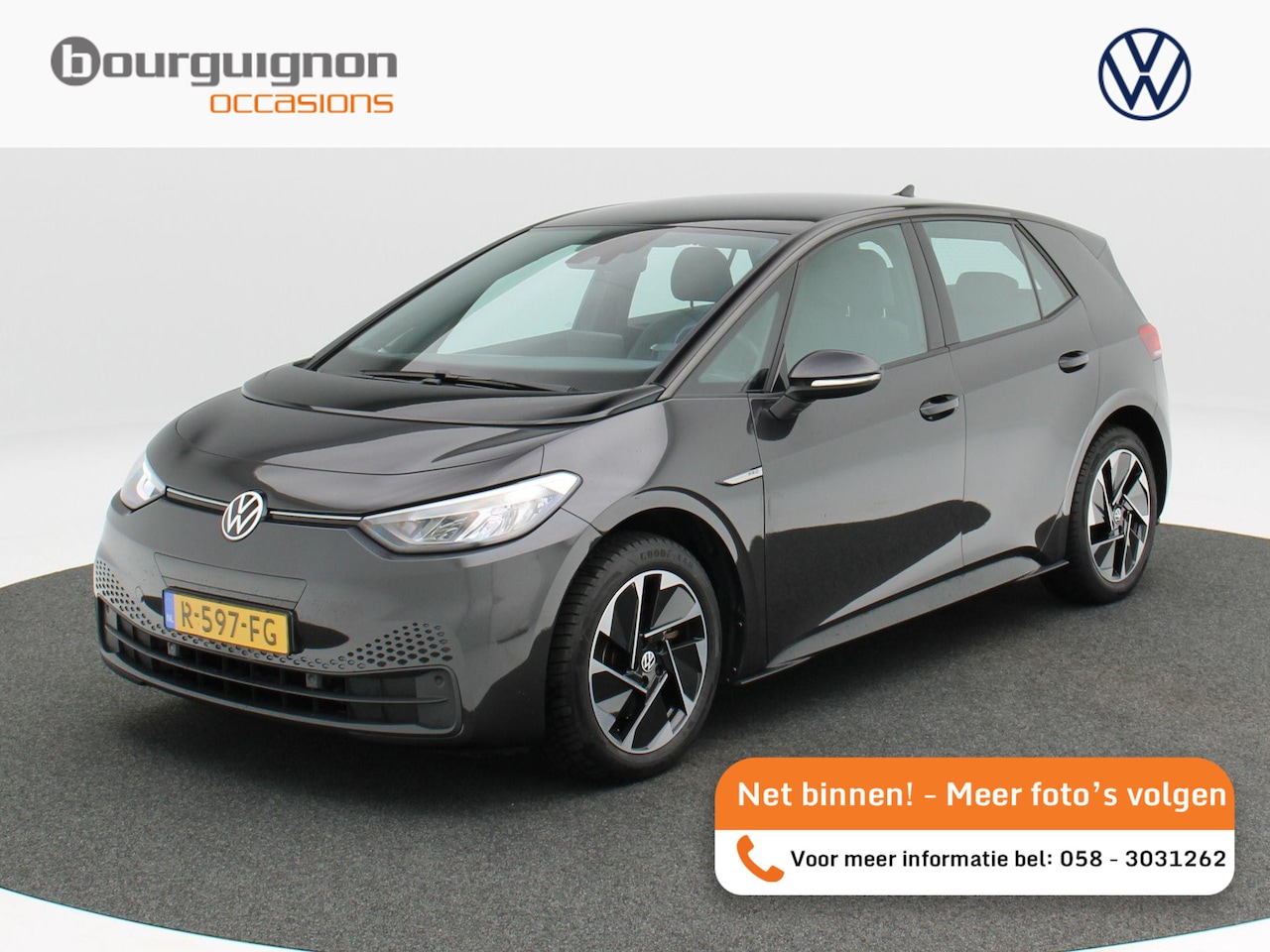 Volkswagen ID.3 - Pro 58 kWh 204 Pk | Stoelverwarming | Adaptive Cruise | CarPlay | Navigatie | Parkeer sens - AutoWereld.nl