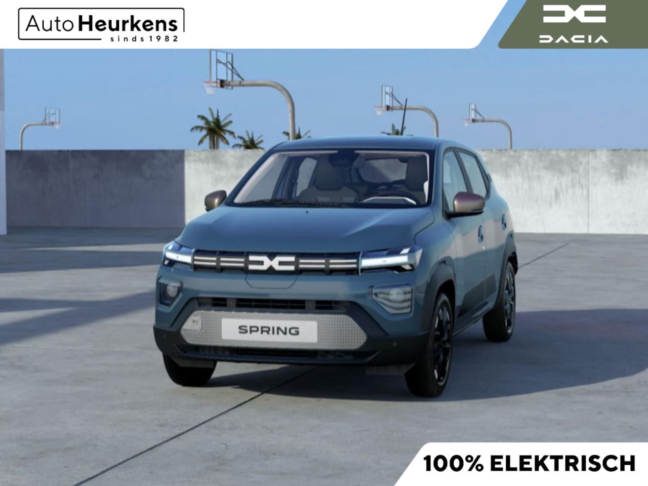 Dacia Spring - Extreme Electric 100 l Snellader l NAVI l Parkeersensoren voor en achter - AutoWereld.nl