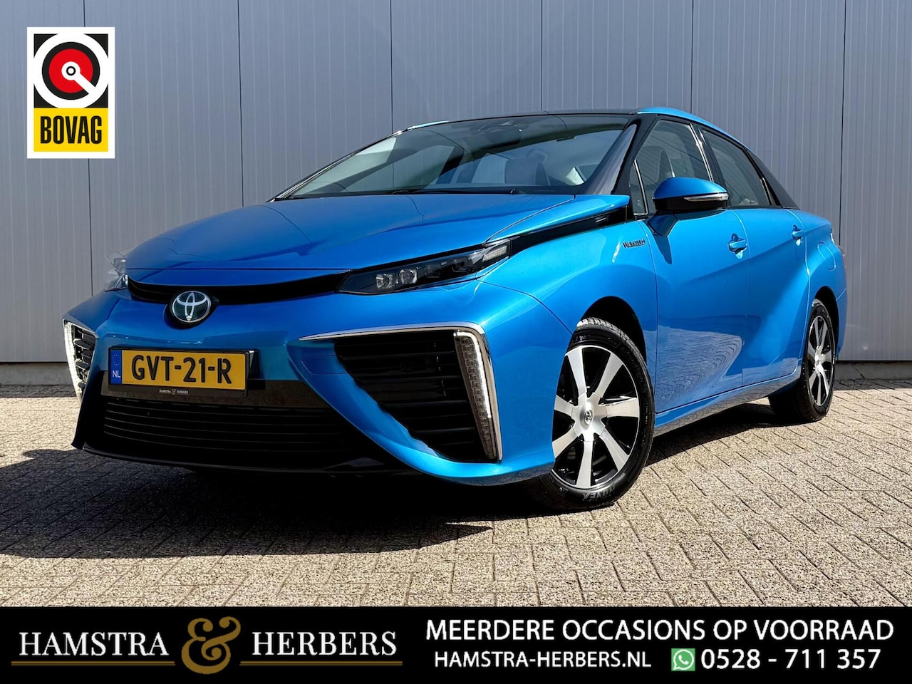 Toyota Mirai - FCV Executive blauw, waterstof! - AutoWereld.nl