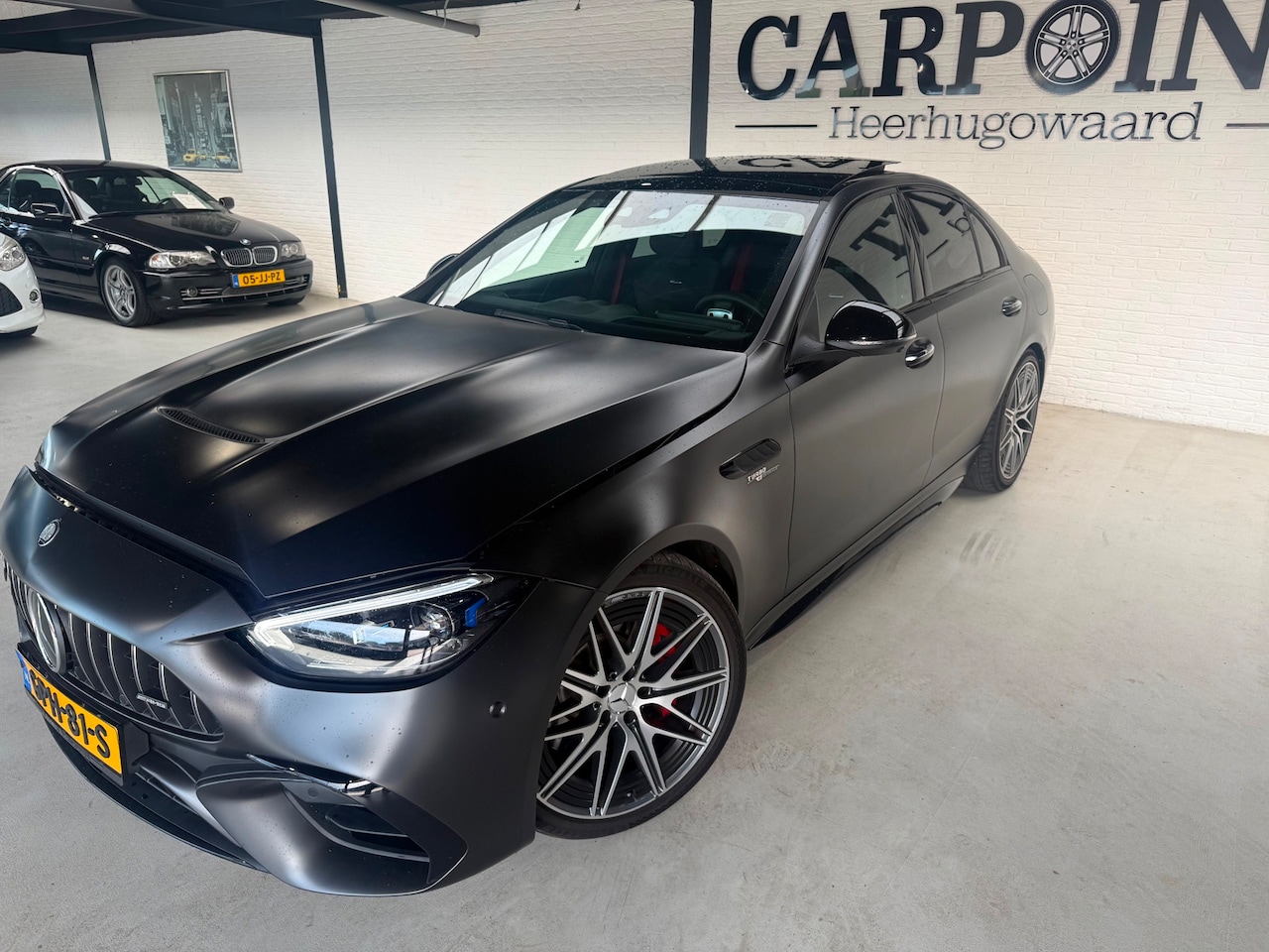 Mercedes-Benz C-klasse - AMG 63 S E Performance C63 S 680PK 2024 Orig Fabr af MAT Pano Leer Camera Vol Opties c63s - AutoWereld.nl