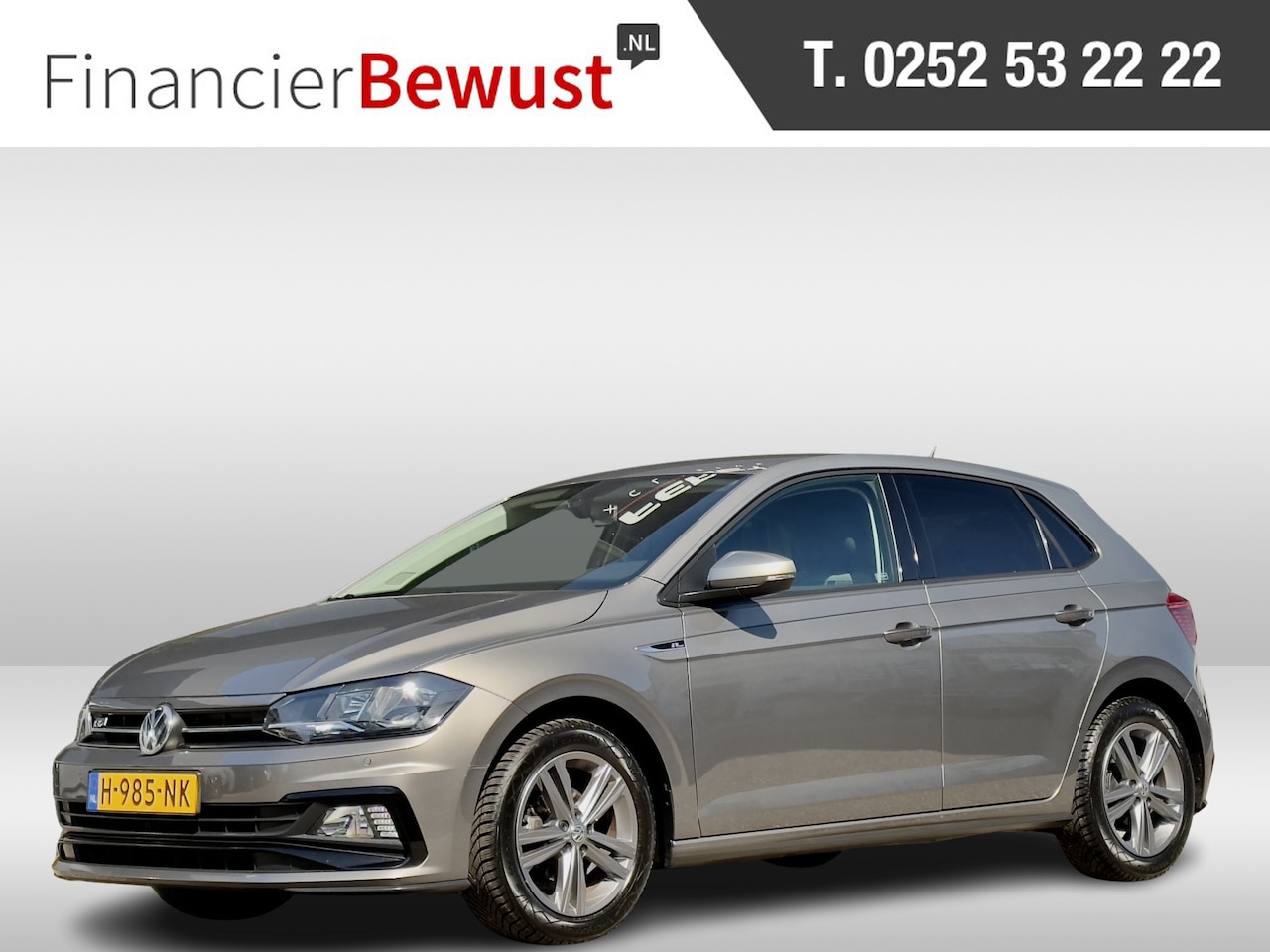 Volkswagen Polo - 1.0 TSI R-LINE HIGHLINE. NAVI AIRCO PARKPILOT APPLE-CARPLAY LED LMV PDC - AutoWereld.nl