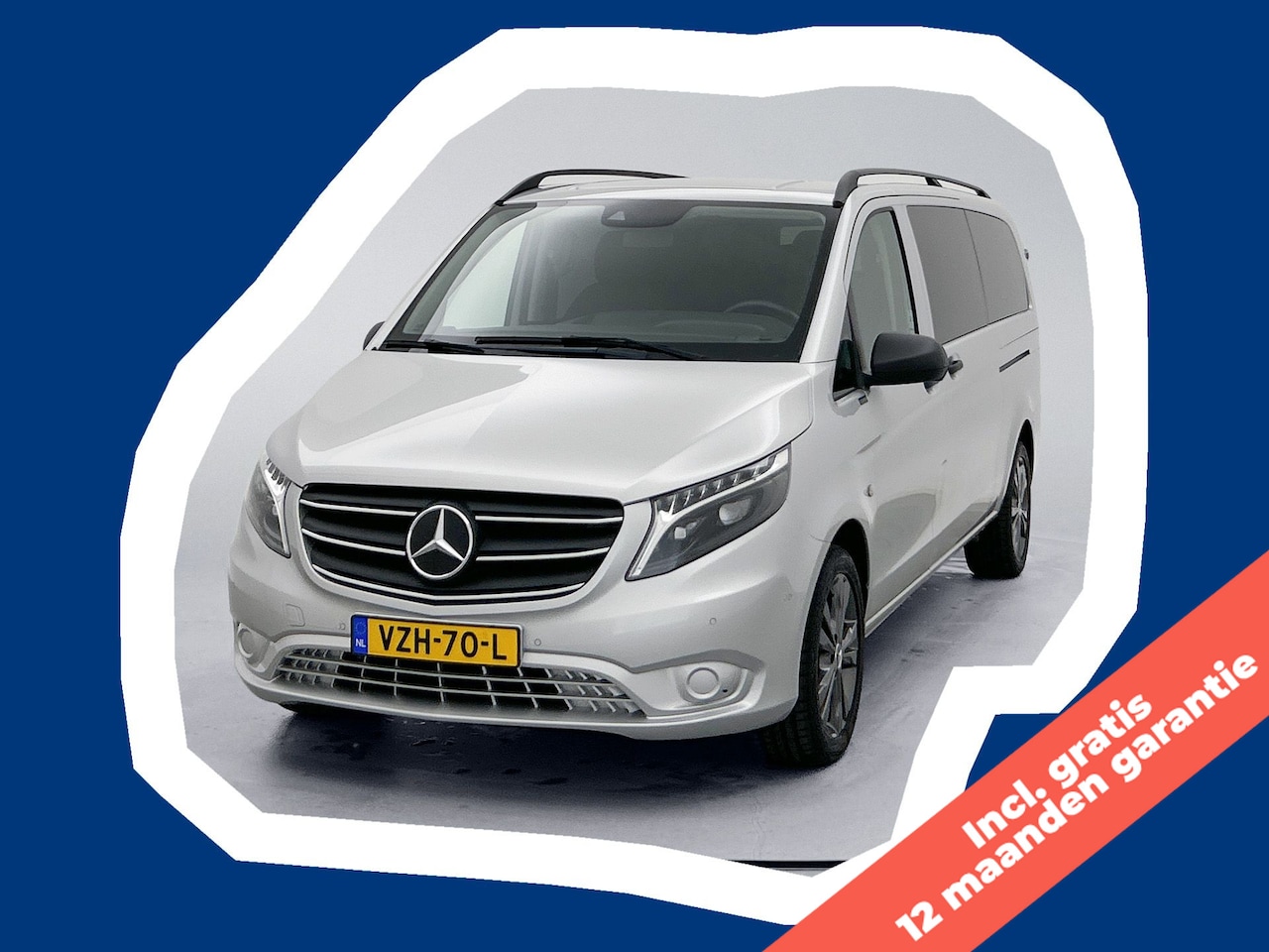 Mercedes-Benz Vito - 114 CDI L3 Gratis 12 Maanden Garantie Dubbele Cabine Led DC Trekhaak Apple Carplay/Android - AutoWereld.nl