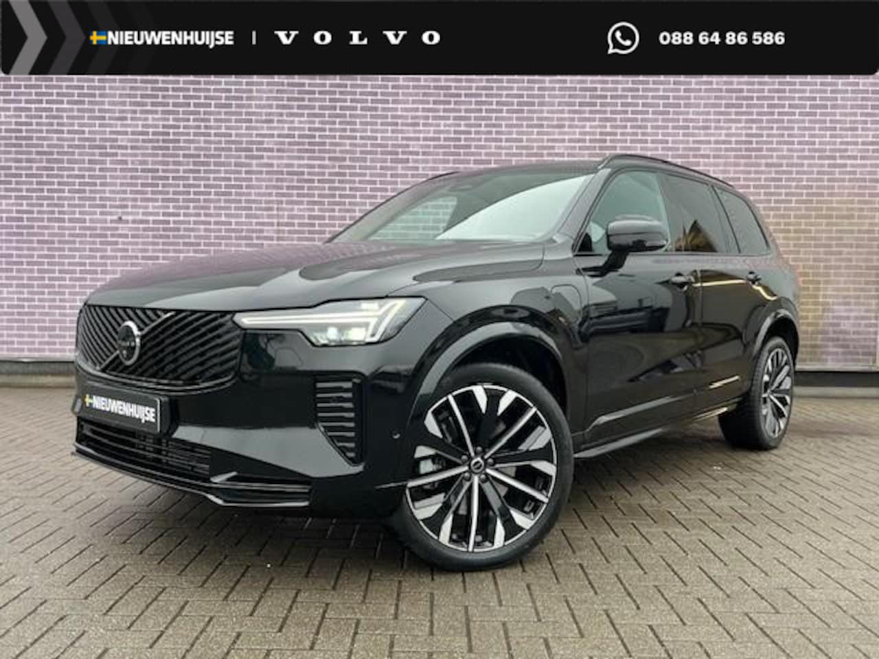 Volvo XC90 - T8 Plug-in hybrid AWD Ultra Dark | Google | Long Range | Harman Kardon Audio | Lederen Bek - AutoWereld.nl