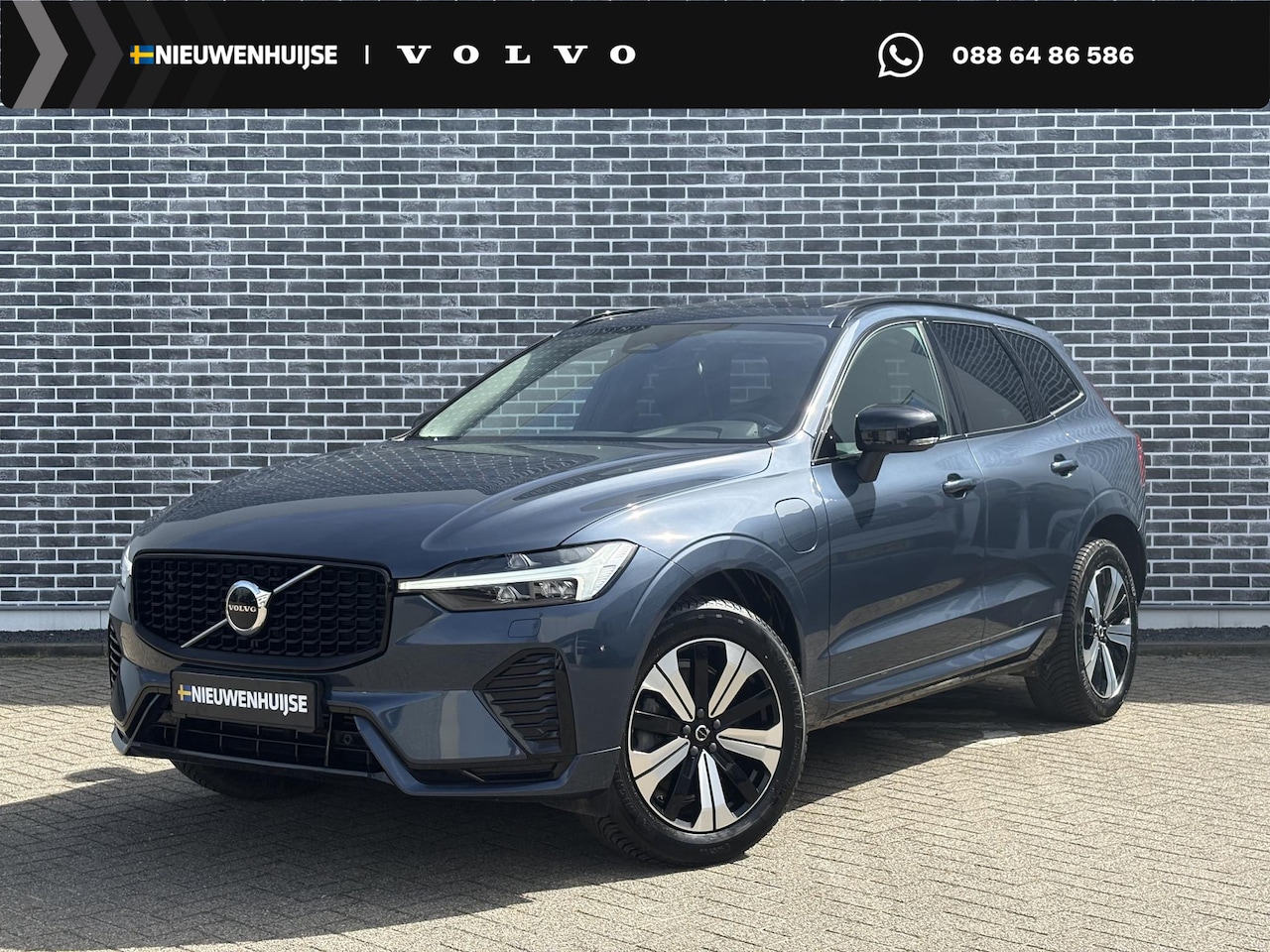 Volvo XC60 - 2.0 T6 Plug-in hybrid AWD Plus Dark | Adaptieve Cruise Control | Panoramadak | Harman Kard - AutoWereld.nl