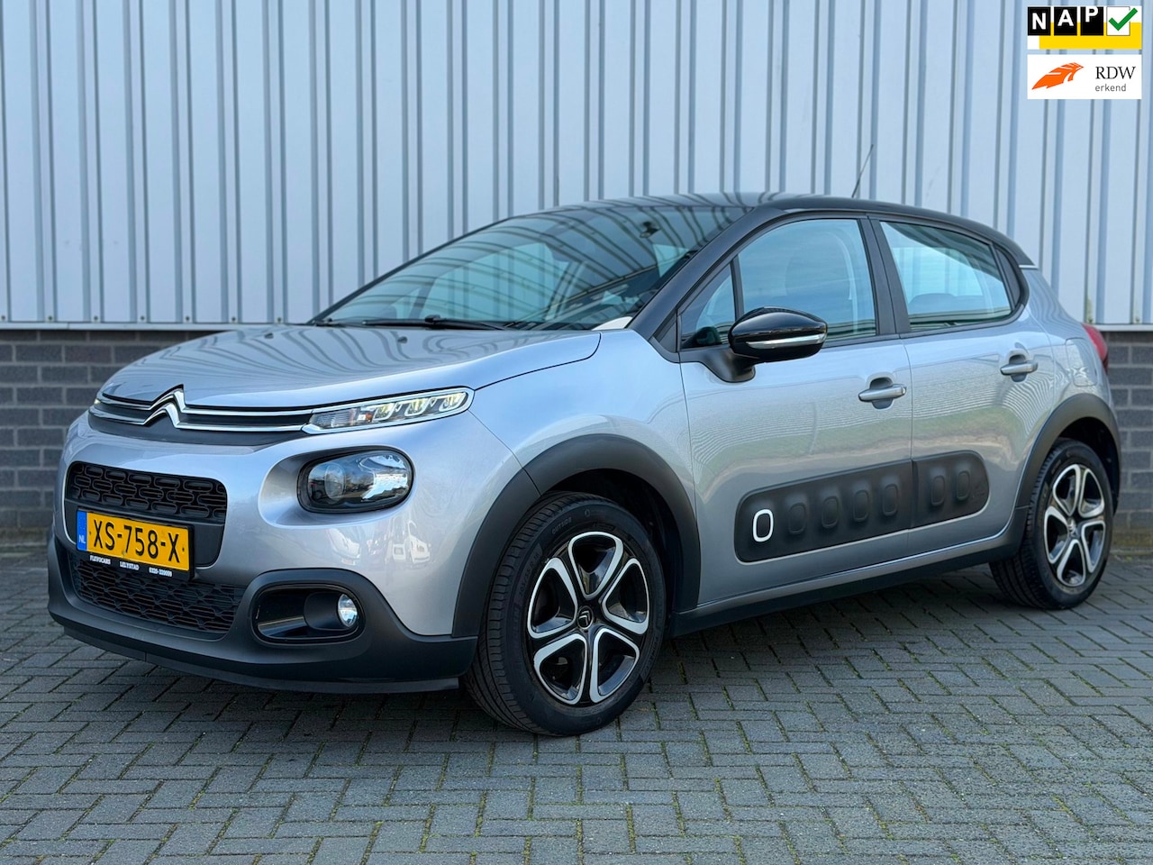 Citroën C3 - 1.2 PureTech S&S Feel Edition |Navi|Carplay|CruiseCtrl|PDC|Airco| - AutoWereld.nl