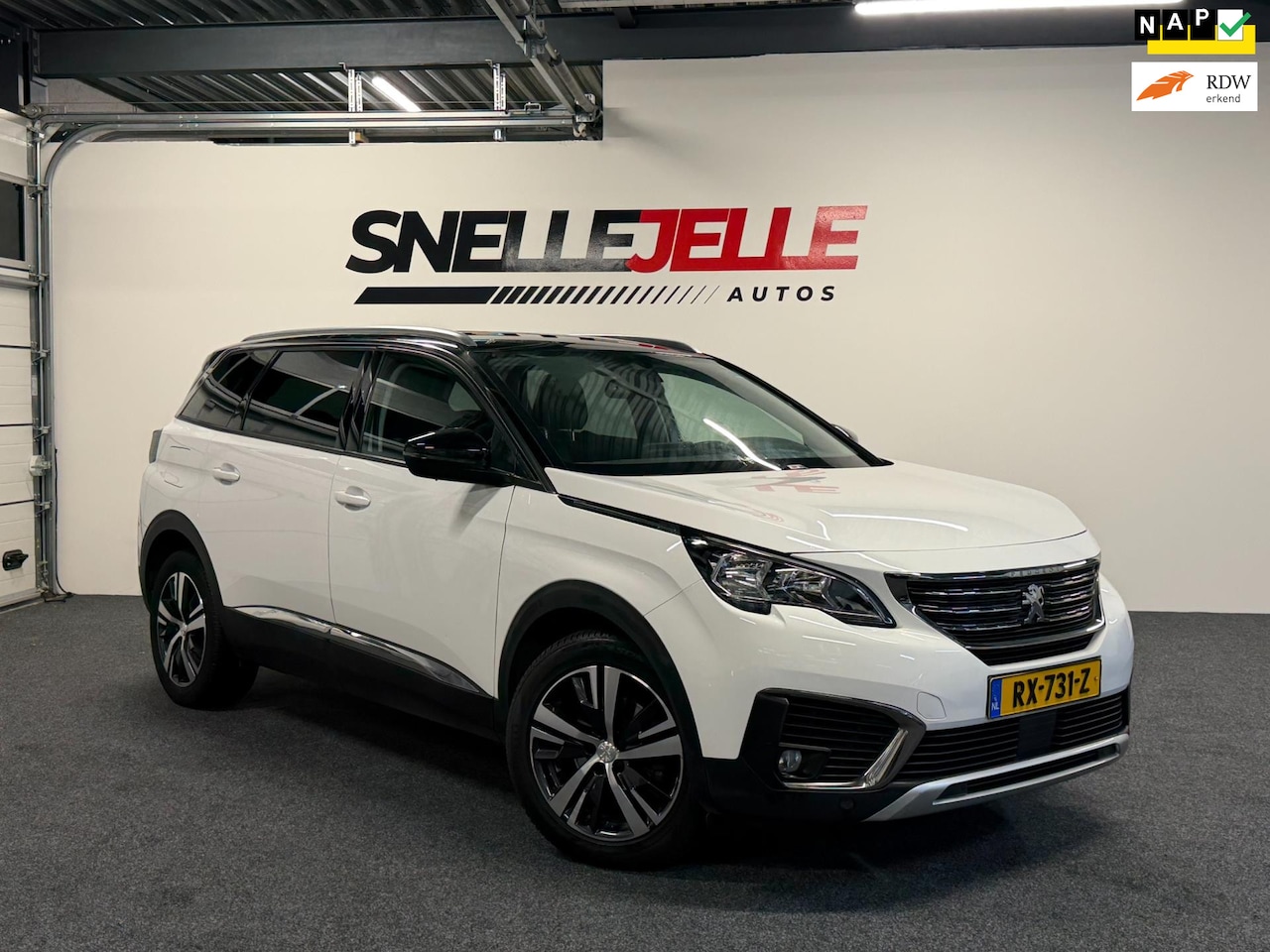 Peugeot 5008 - 1.2 7 |PERSOONS|AUTOMAAT| DEALER ONDERHOUDEN| PDC| LED| SFEERVERLICHTING| 7 Persoons| 1e E - AutoWereld.nl