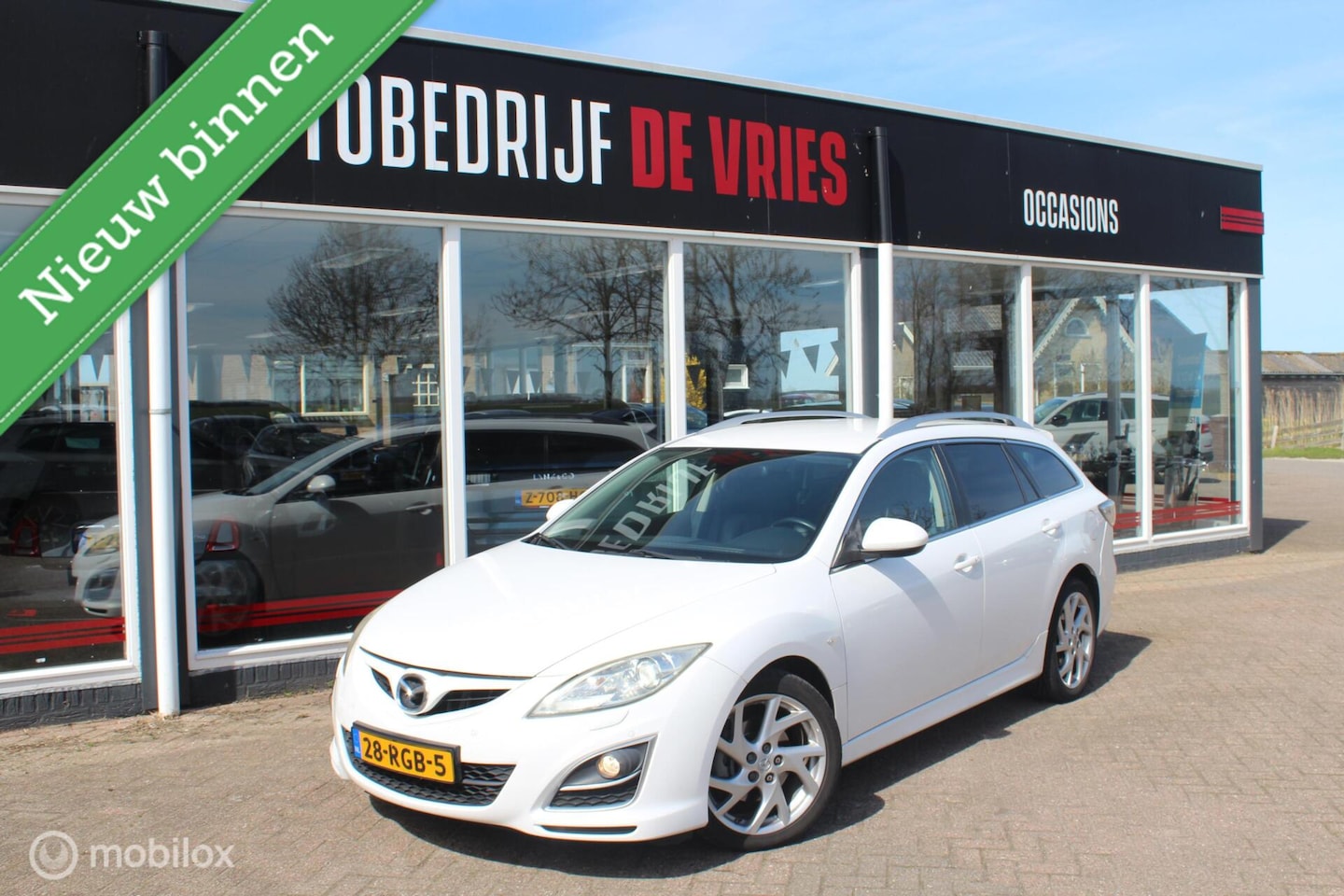 Mazda 6 Sportbreak - 2.5 GT-M Parelmoer/Leder/Bose/Xenon/Bliss - AutoWereld.nl