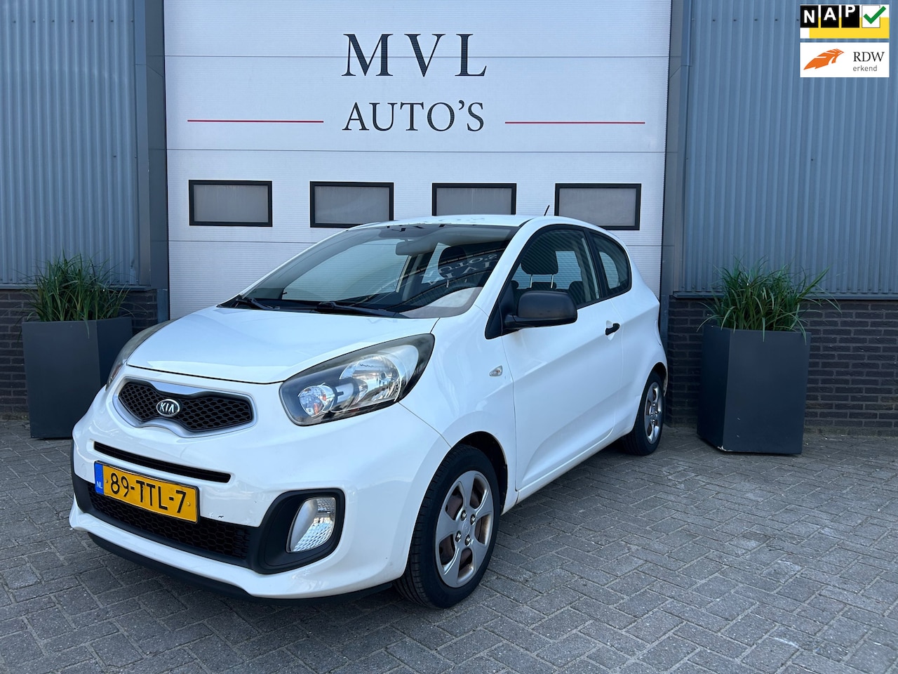 Kia Picanto - 1.0 CVVT Airco 1.0 CVVT Airco - AutoWereld.nl