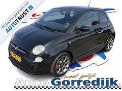 Fiat 500 - 0.9 TwinAir Turbo Lounge 500 S 1/2 LEDER, AIRCO, LMV,