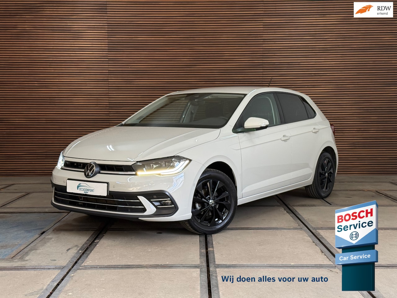 Volkswagen Polo - 1.0 TSI DSG |Black-Style | Ascot Grijs | Licht + Zicht | IQ.LED Pakket | Discover Pro | DA - AutoWereld.nl