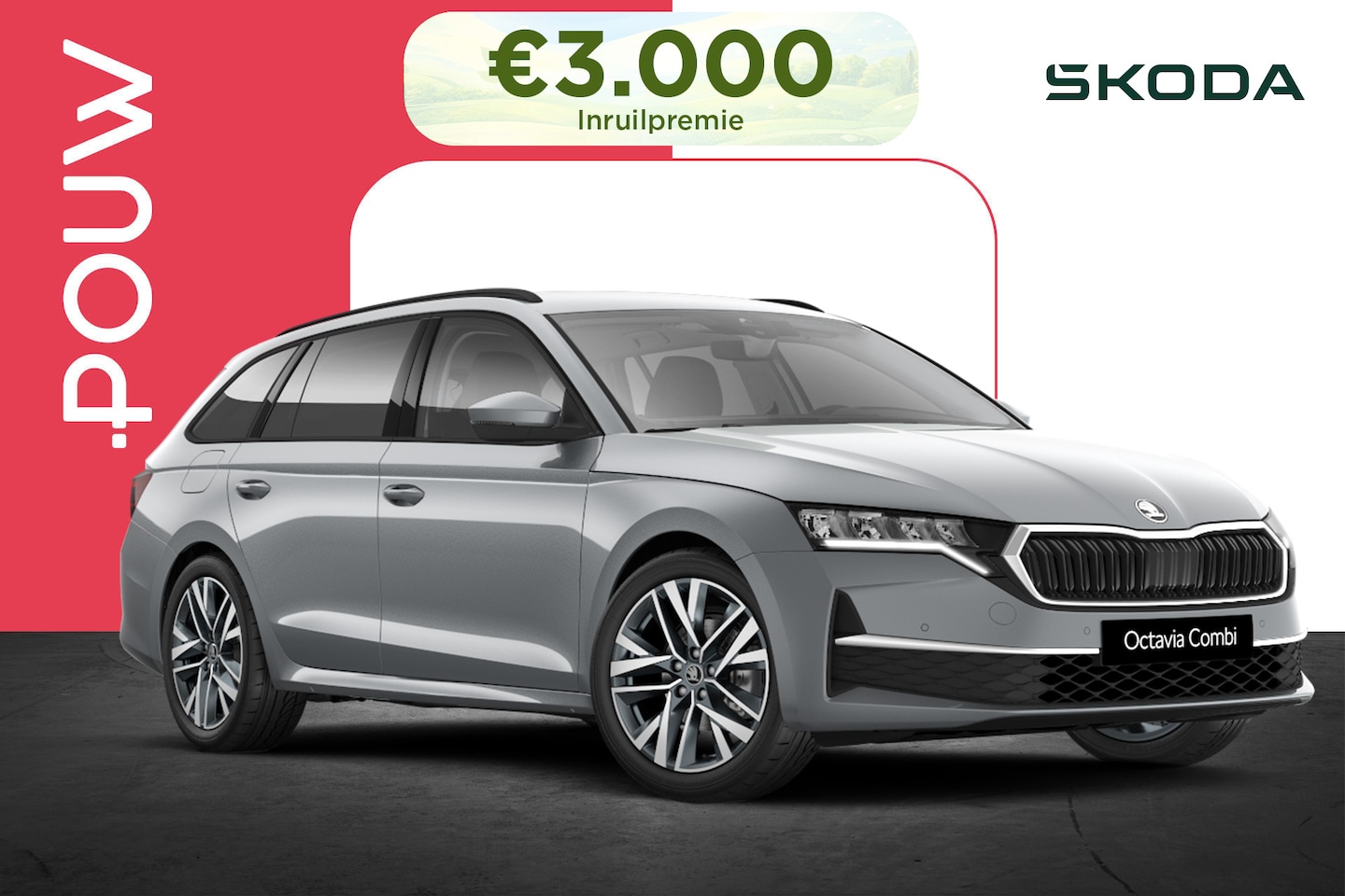 Skoda Octavia Combi - 1.5 TSI 115pk DSG MHEV Business Edition Plus | Winter Pakket | Trekhaak Wegklapbaar - AutoWereld.nl
