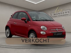 Fiat 500 C - 1.2 Lounge 2020 ROOD | Cabriolet | Apple CarPlay