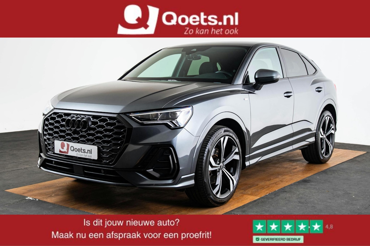 Audi Q3 Sportback - 35 TFSI S Edition Adaptieve Cruise Control - Achterbank plus - Sportstoelen - Parkeerhulp - AutoWereld.nl