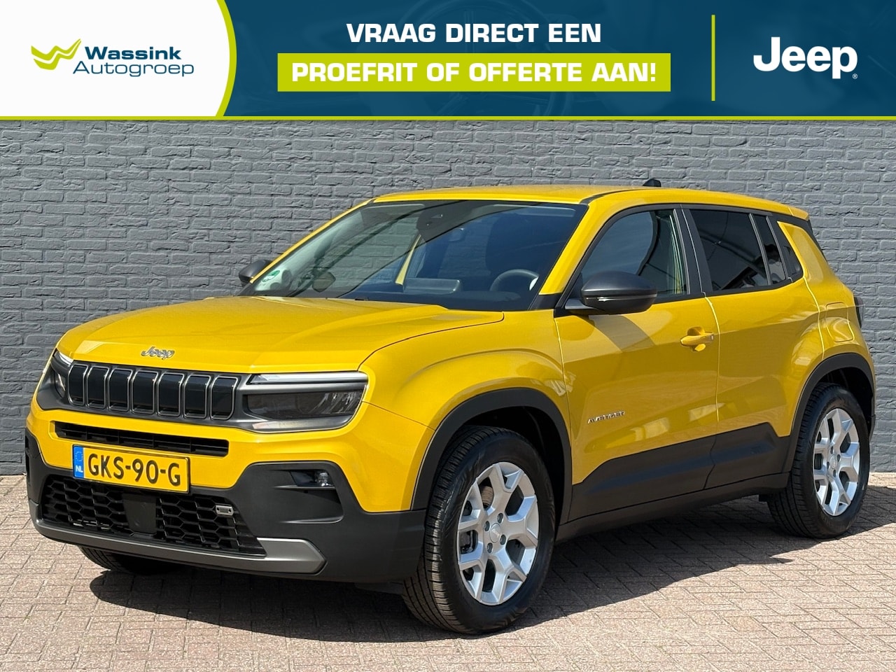 Jeep Avenger - 54 kWh 156pk Aut Longitude | All Season Banden | 1e Eigenaar | 400 Km WLTP | Stoelverwarmi - AutoWereld.nl