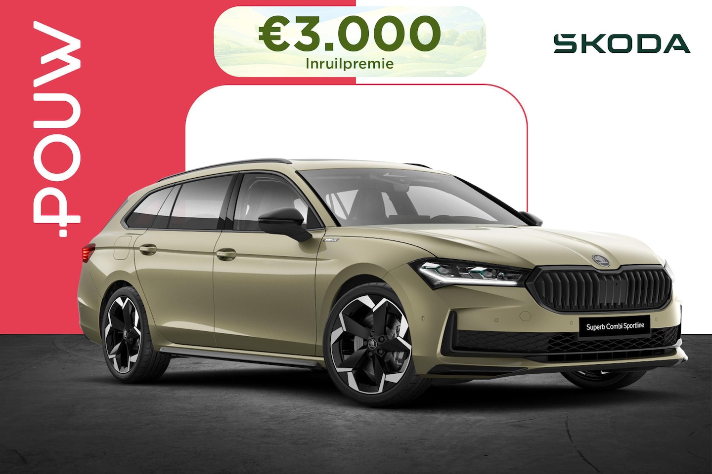 Skoda Superb Combi - 1.5 TSI 204pk PHEV Sportline Business | 19" Velgen | Panoramadak - AutoWereld.nl