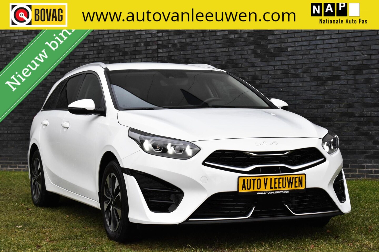 Kia Cee'd Sportswagon - Ceed 1.6 GDI PHEV Plug-In Hybrid ACC/CAMERA/STOEL & STUURVW/LED/ETC.! - AutoWereld.nl