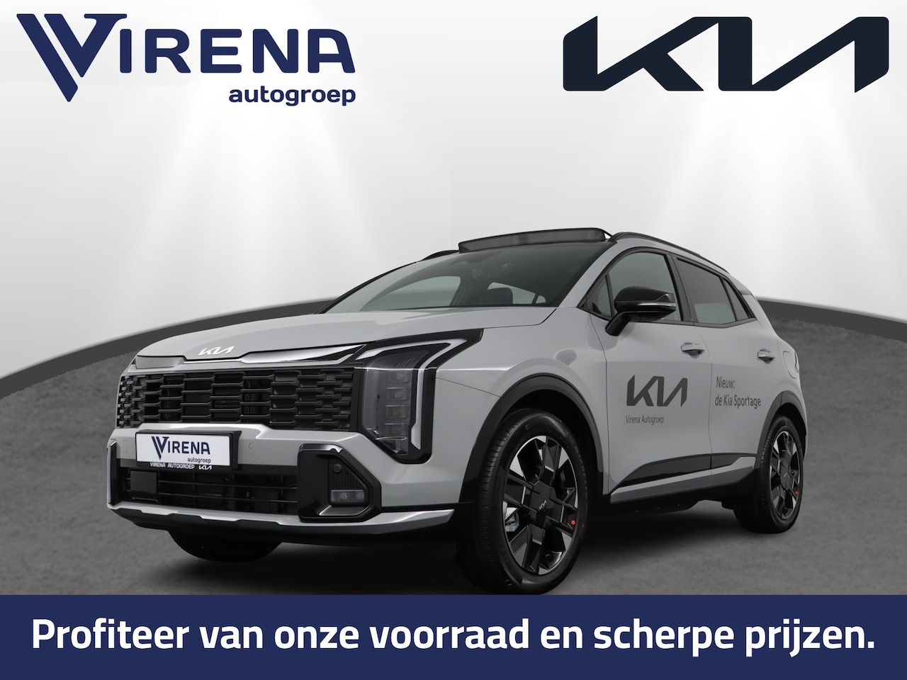 Kia Sportage - 1.6 T-GDi Plug-in Hybrid GT-Line - Prijs incl. inruilpremie - Stoel/stuur verwarming - Sch - AutoWereld.nl