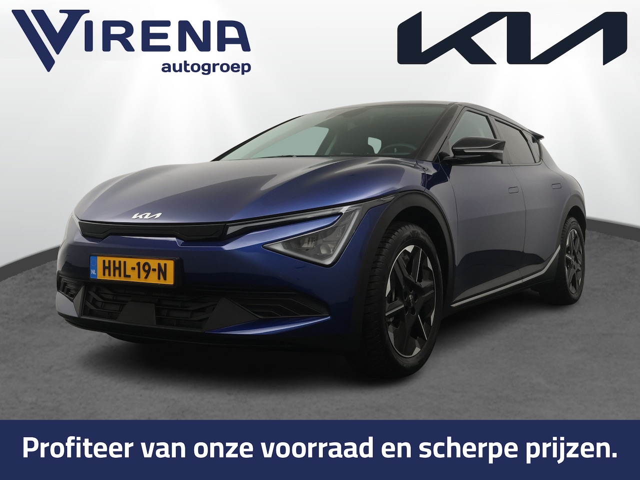 Kia EV6 - Light Edition 63 kWh - Stoel-/stuurverwarming - Apple CarPlay/Android Auto - Navigatie - C - AutoWereld.nl