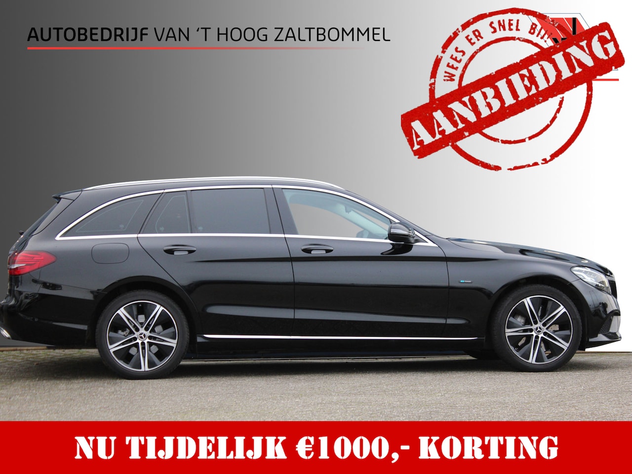 Mercedes-Benz C-klasse Estate - 300e Advantage Pack Avantgarde NAVI 18'''CARPLAY - AutoWereld.nl