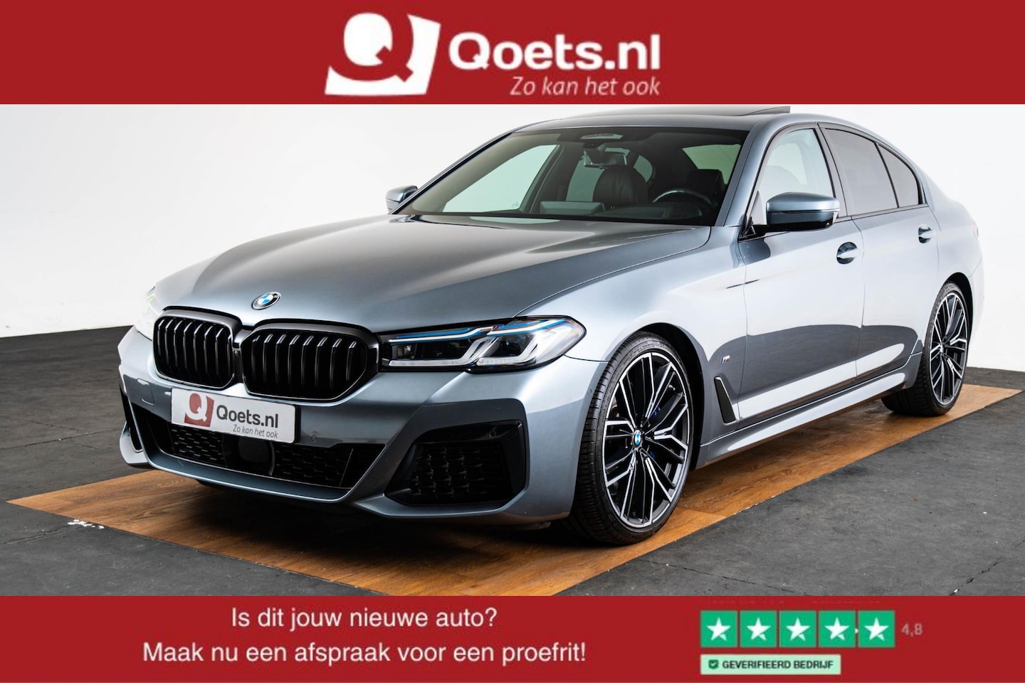 BMW 5-serie - M550i xDrive Business Edition Plus B&W - Stoelventilatie/massage - BMW Laserlight - Comfor - AutoWereld.nl