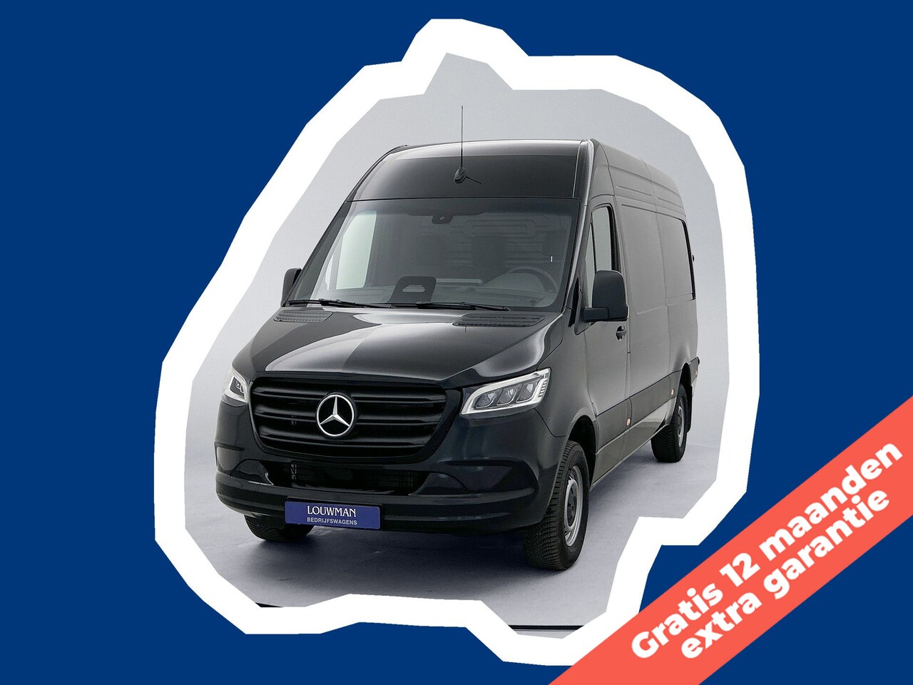 Mercedes-Benz Sprinter - 317 1.9 CDI L2H2 Pro Led 3500KG trekgewicht BPM-Vrij Gratis 12 maanden Extra Garantie Navi - AutoWereld.nl