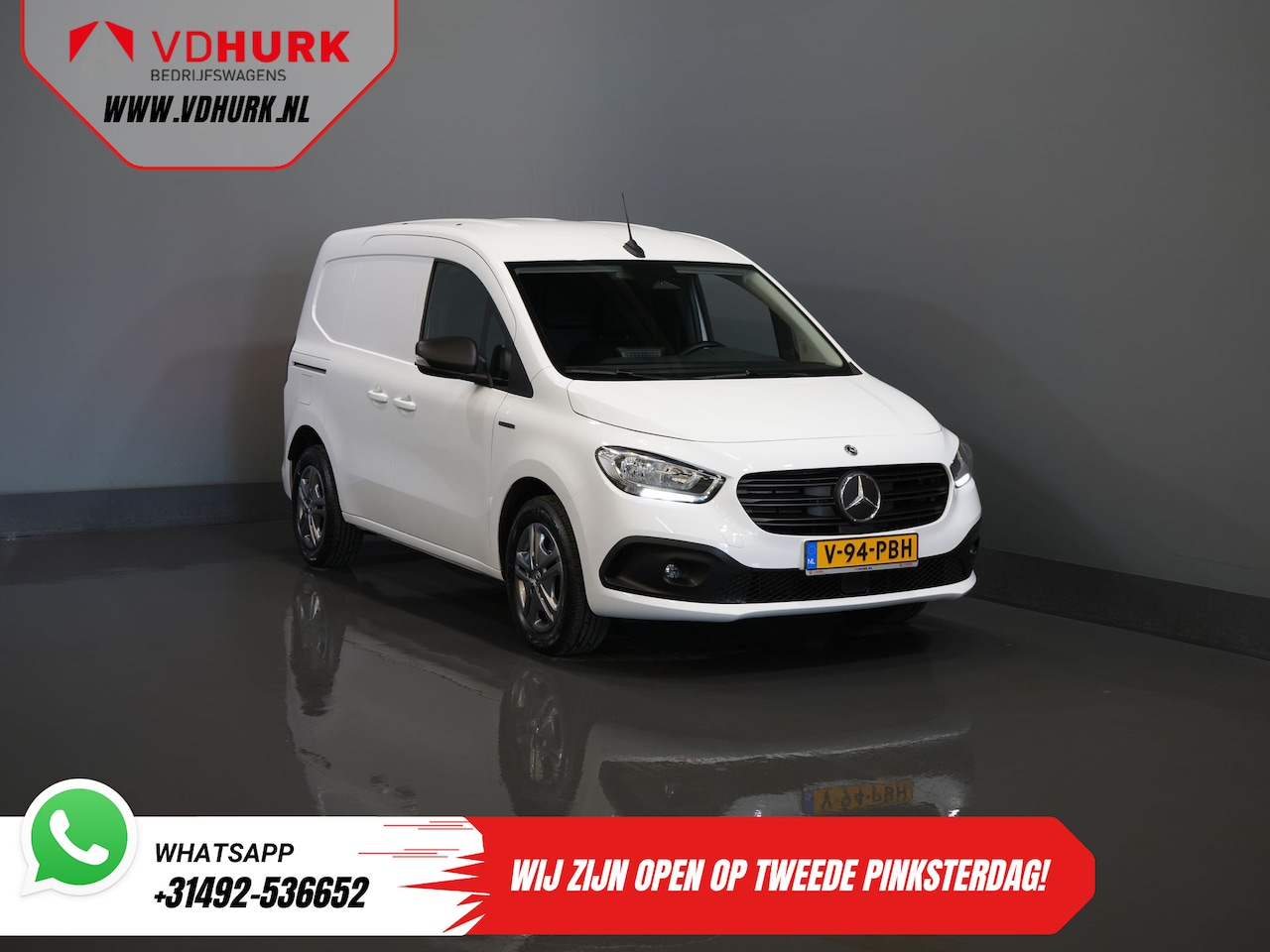 Mercedes-Benz eCitan - Pro 51 kWh 280 km WLTP Facelift/ Standkachel/ Stoelverw./ Stuurverw./ Carplay/ Navi/ Camer - AutoWereld.nl