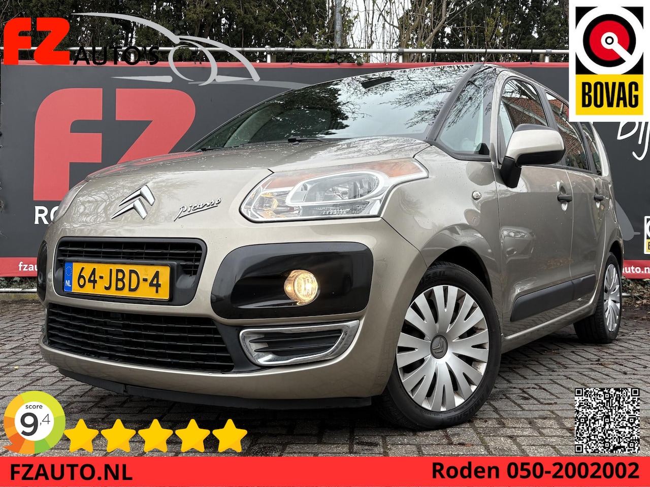 Citroën C3 Picasso - 1.4 VTi Aura - Airconditioning - Cruise Control - Radio - AutoWereld.nl