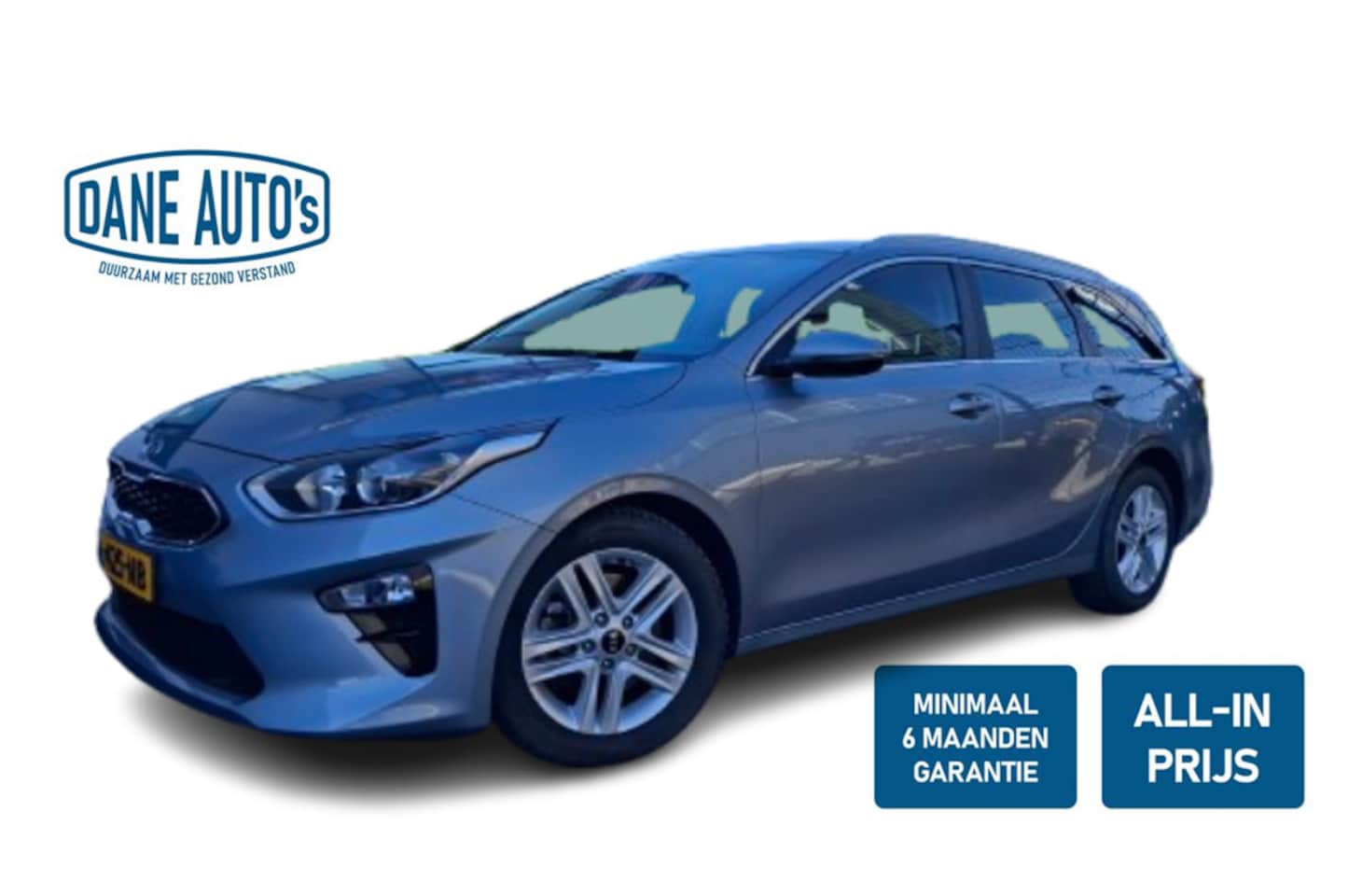 Kia Cee'd Sportswagon - Ceed 1.0 T-GDi DynamicLine | PARK. SENSOREN - RIJKLAARPRIJS - AutoWereld.nl