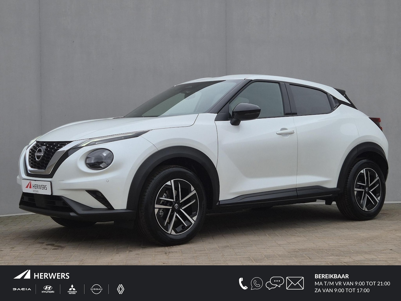 Nissan Juke - 1.0 DIG-T N-Connecta Handgeschakeld / Fabrieksgarantie tot 05-2028 / Cold Pack Light / Tre - AutoWereld.nl