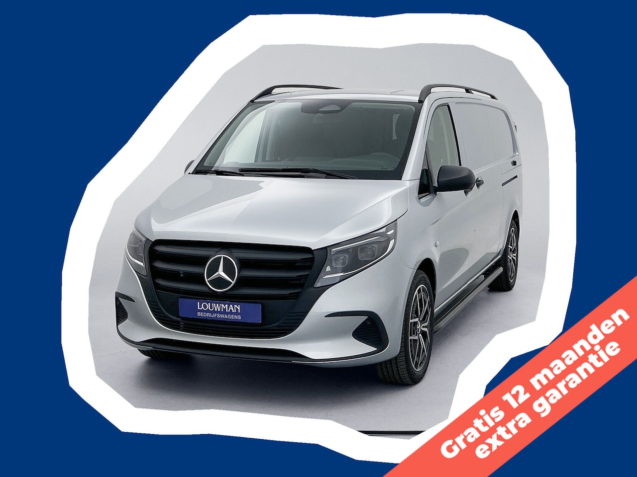 Mercedes-Benz Vito - 119 CDI Pro 19 Inch Gratis 12 Maanden Extra Garantie Lichtmetaal Sidebars Dubbele Schuifde - AutoWereld.nl