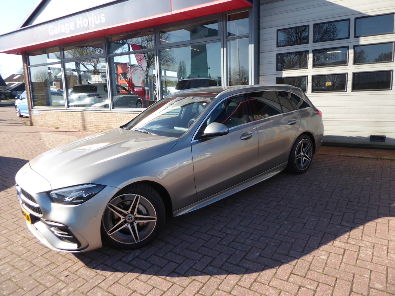 Mercedes-Benz C-klasse Estate - 200 Launch Edition AMG Line NAVI, CLIMA, PDC, CRUISE, LEER, NW MODEL!! - AutoWereld.nl