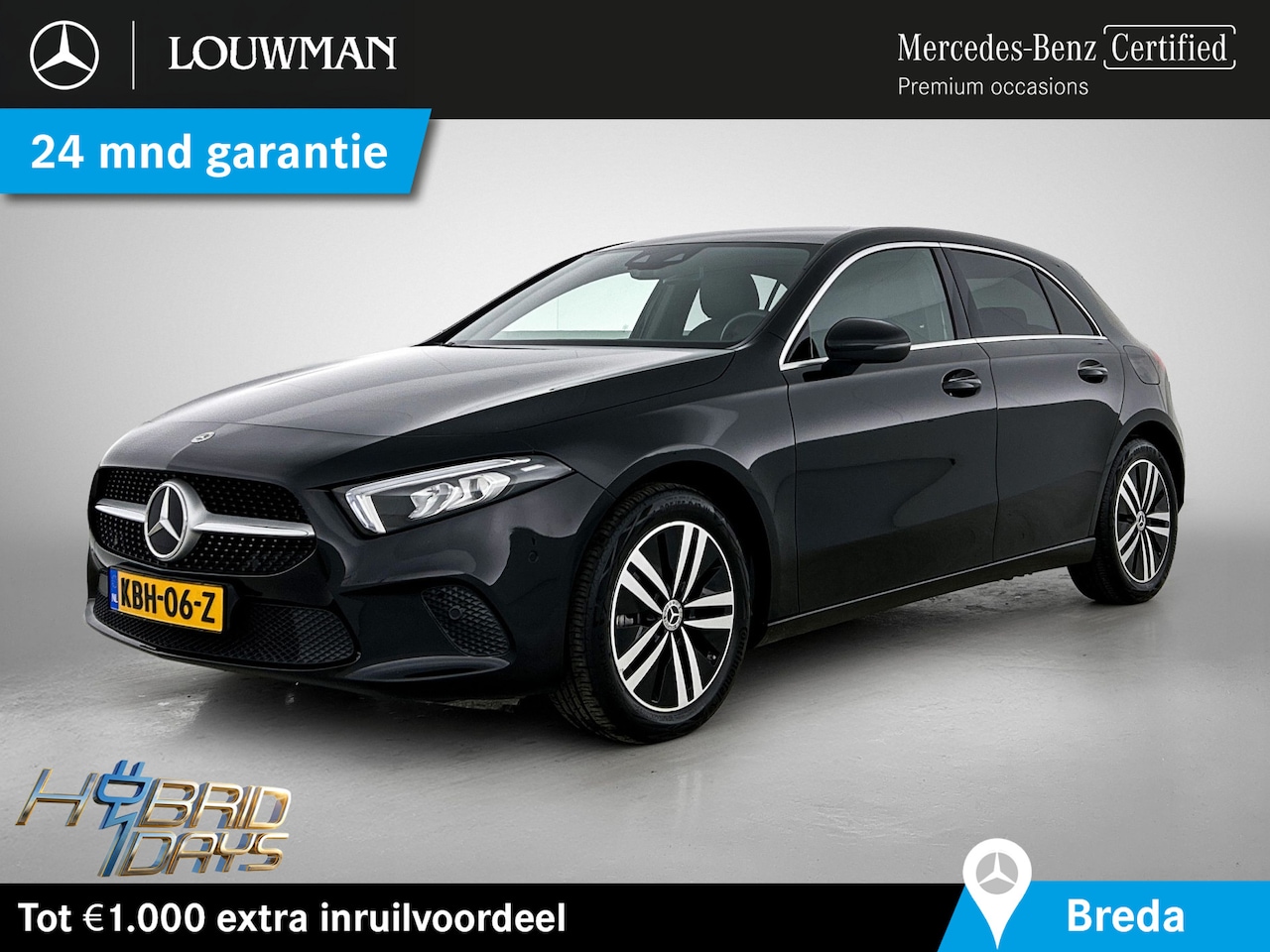 Mercedes-Benz A-klasse - 250 e Plug-In Hybride | Parkeerpakket met achteruitrijcamera | Stoelverwarming | Spiegel P - AutoWereld.nl