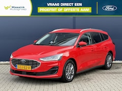 Ford Focus Wagon - 1.0 EcoBoost Hybrid 155pk Powershift \ Automaat | Titanium | Navigatie | Parkeerhulp V+A |
