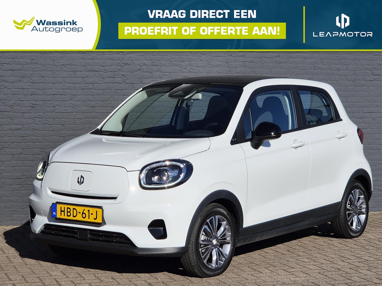 Leapmotor T03 - EV 37,3 kWh 95pk Design I Adaptive Cruise Control I Panoramadak I Achteruitrijcamera - AutoWereld.nl